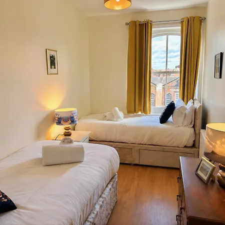 Apartament Modern 1 Double Bed-2 Single Beds Flat Centre - 5 Min Train Station-city Centre York